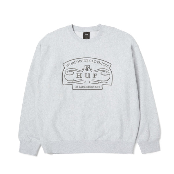 Worldwide Clothiers Crewneck (Heather Grey)