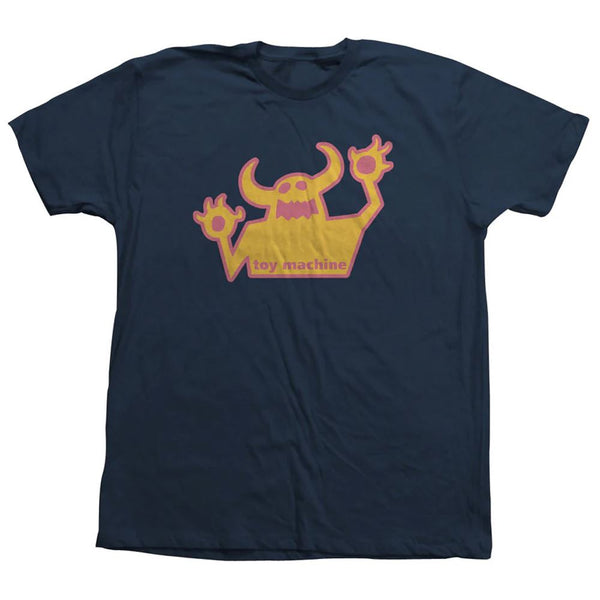 Toy Machine OG Monster Tee Navy - Skatewarehouse.co.uk
