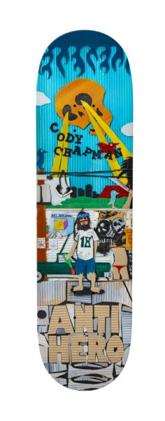 Anti Hero Chapman Kenji Goto (Multi) Skateboard Deck - 8.75