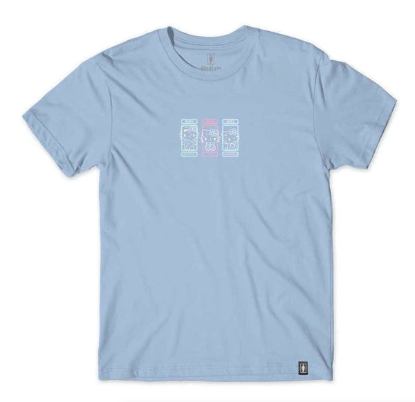 Girl Hello Kitty 50th Squad Tee Powder Blue - Skatewarehouse.co.uk