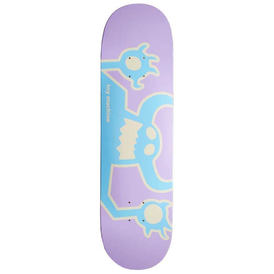 Toy Machine 'Original Monster' Pink / Blue Skateboard Deck - 8.5"