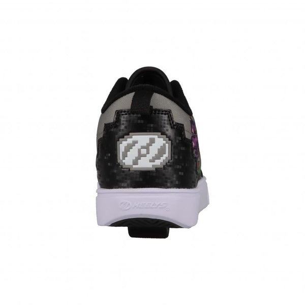 Heelys X Minecraft Pro 20 Prints - Black / Grey - Skatewarehouse.co.uk