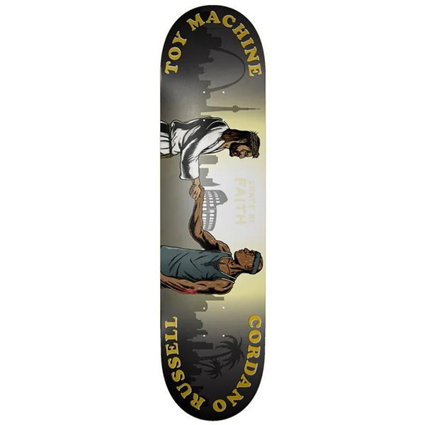 Toy Machine Cordano Russell 'Skate By Faith' Skateboard Deck - 8.5