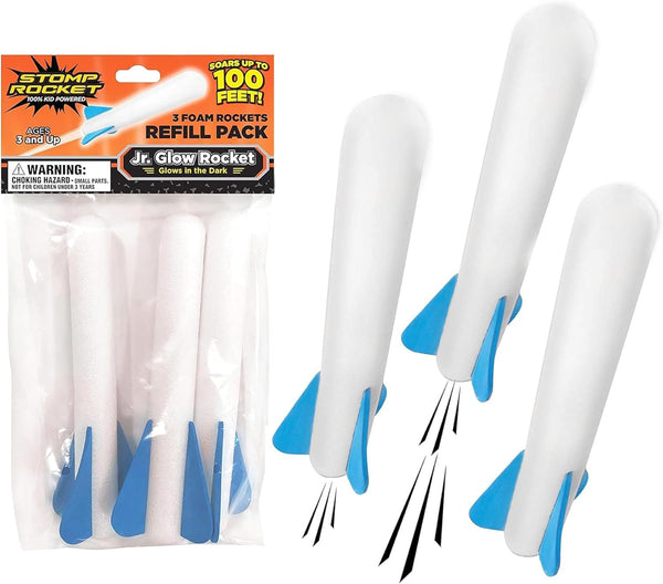 Stomp Rocket Jr Refill Pack (3 Pcs) Toy