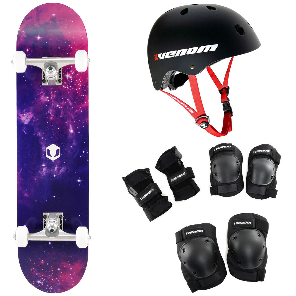 Venom Galaxy Core Complete Skateboard Bundle - 7.75"