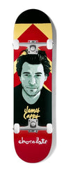 Chocolate Hecox Portrait James Capps x Venom Custom Complete Skateboard - 8.0"