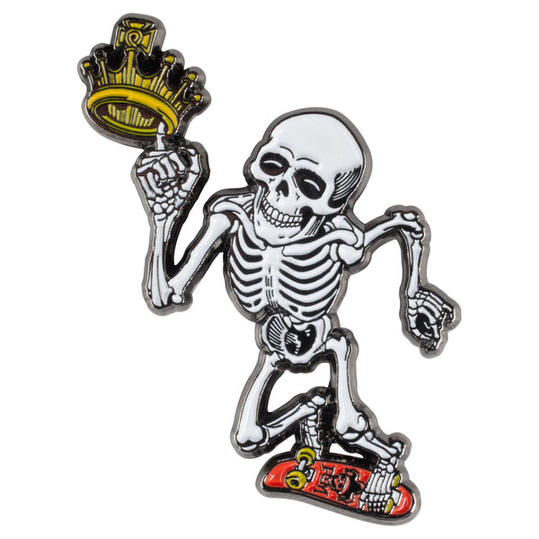 Powell Peralta Bones Brigade • Rodney Mullen • Lapel Pin Stickers