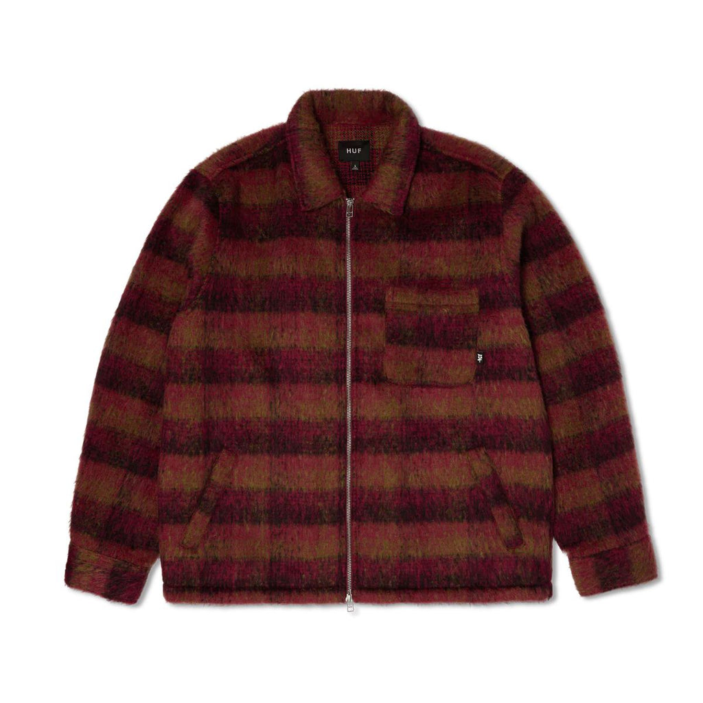 Megablast Plaid Jacket (Berry)