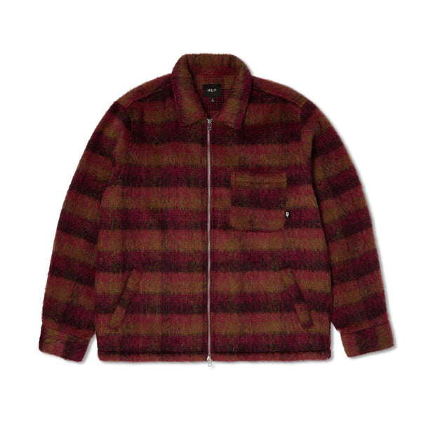 Megablast Plaid Jacket (Berry)