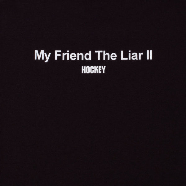 Hockey My Friend, The Liar II Hood (Black) - XXL