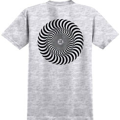 Spitfire T-Shirt Classic Swirl - Ash / Black Prints