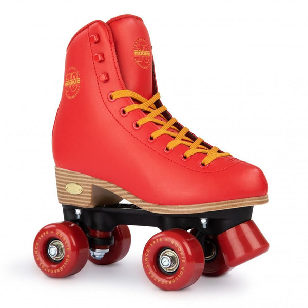 Rookie Quad Skate Rollerskates Classic 78 - Red - Skatewarehouse.co.uk
