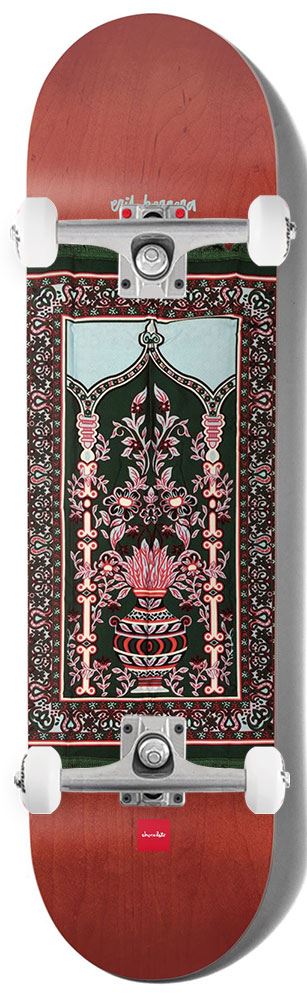 Chocolate Prayer Rug Erik Herrera x Venom Custom Complete Skateboard - 8.0