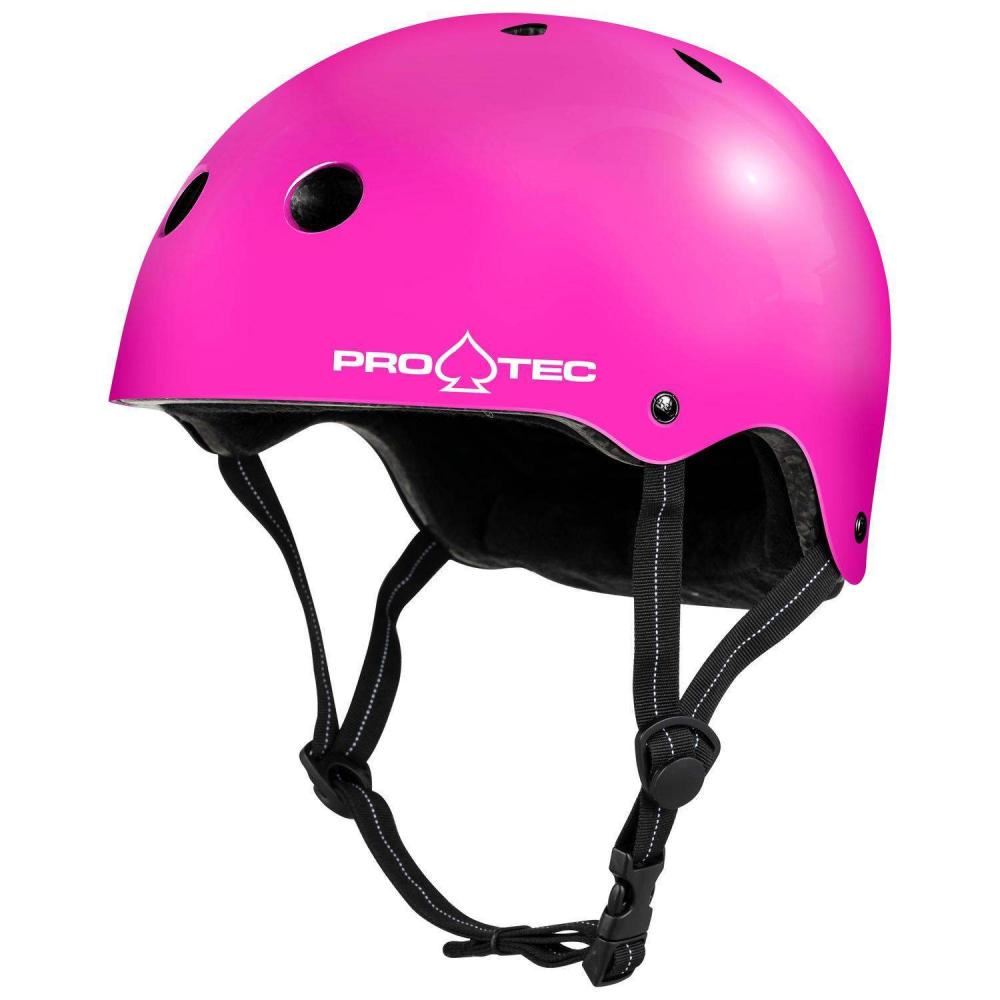 Pro-Tec Helmet Low Pro - Pink Gloss - Skatewarehouse.co.uk