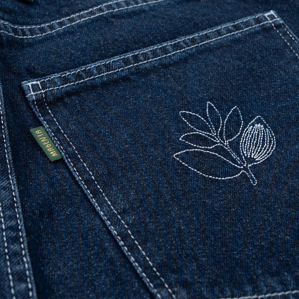 Magenta OG Denim Pants Stitch - Blue Denim