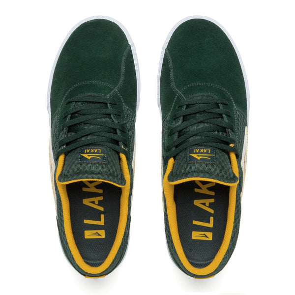 Lakai Cardiff Skate Shoes - Pine - Skatewarehouse.co.uk