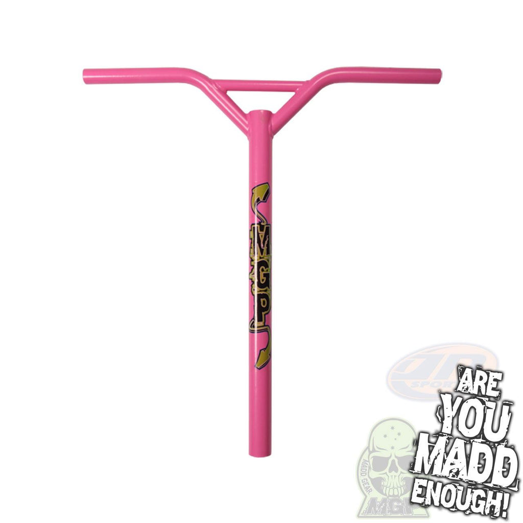 Madd Gear Mgp Bat Wings Rake 23" X 21" - Pink With Logo - Skatewarehouse.co.uk