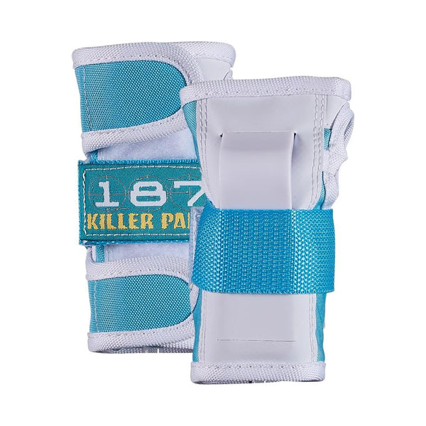 187 Killer Pads Jr. Six Pack Set - Teal - Skatewarehouse.co.uk