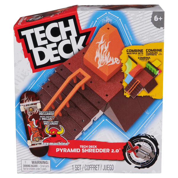 Tech Deck X-Connect TM Pyramid Shredder - Skatewarehouse.co.uk