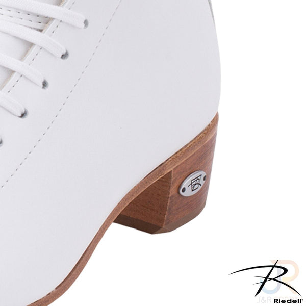 Riedell 220 RETRO Skate Boots - White - Medium Width Quad Parts