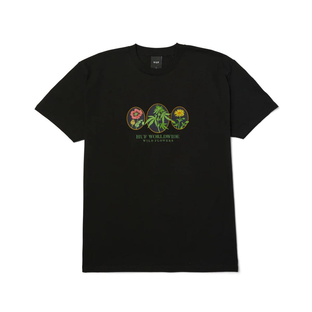 Wild Flowers S / S Tee (Black)