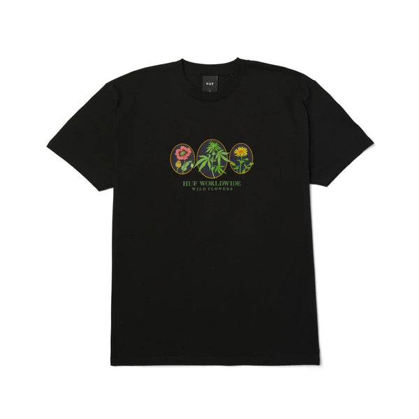 Wild Flowers S / S Tee (Black)