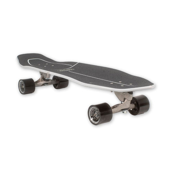 Carver Black Tip - CX Surfskate Cruiser Skateboard - 9.875