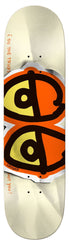 Krooked Dbx Eyes Bright Orange Skateboard Deck - 8.5"