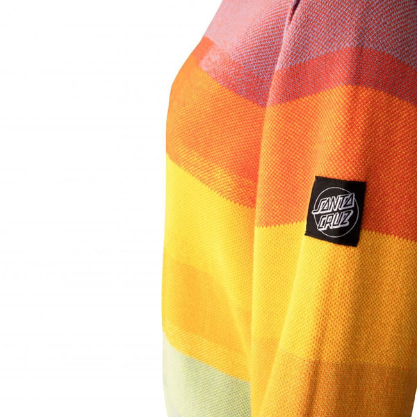 Santa Cruz Womens Crew Opus Rainbow Knit Crew - Multi - Skatewarehouse.co.uk