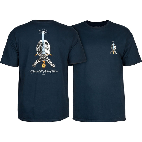 Powell-Peralta Skull and Sword Tee Navy