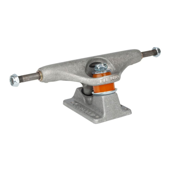 Indy Stage 11 Skateboard Trucks Justin Henry Standard Steel Grey - 144 - Skatewarehouse.co.uk