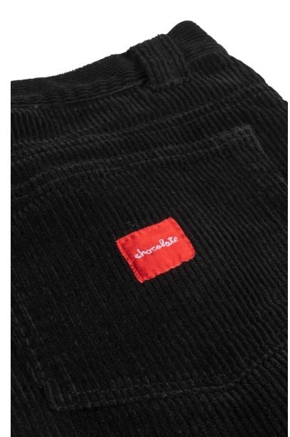 Chocolate Cord Pant Black - Skatewarehouse.co.uk