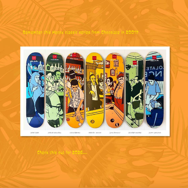 Chocolate Bar Series III Vincent Alvarez Skateboard Deck - 8.25