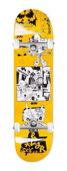 Polar Skate Co Oski - I Think You Perfect - Yellow x Venom Custom Complete Skateboard - 8"