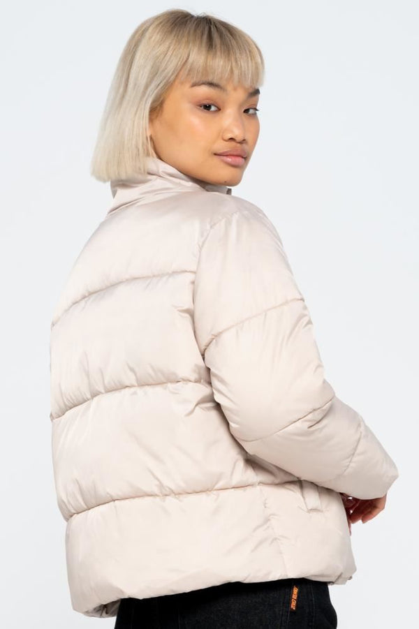 Santa Cruz Womens Jacket Mallow Jacket - Silver - Skatewarehouse.co.uk
