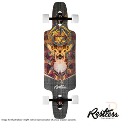 Restless Splinter BUST 35" - Setup 1 with Paris Black 180mm Trucks Longboard Complete