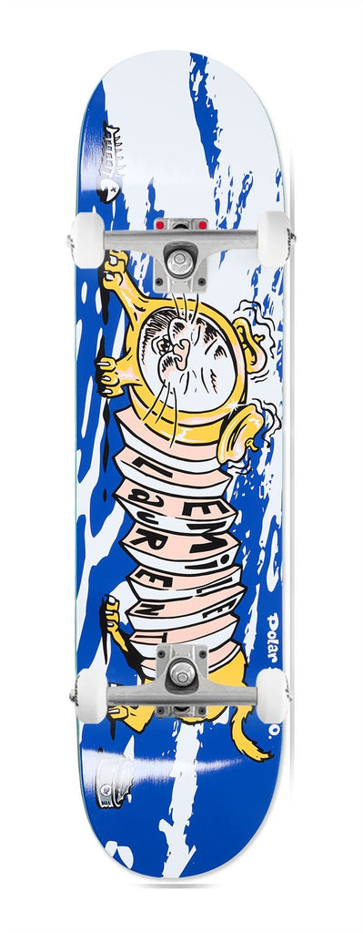 Polar Skate Co Emile Laurent - Accordion Dog x Venom Custom Complete Skateboard - 8.375"