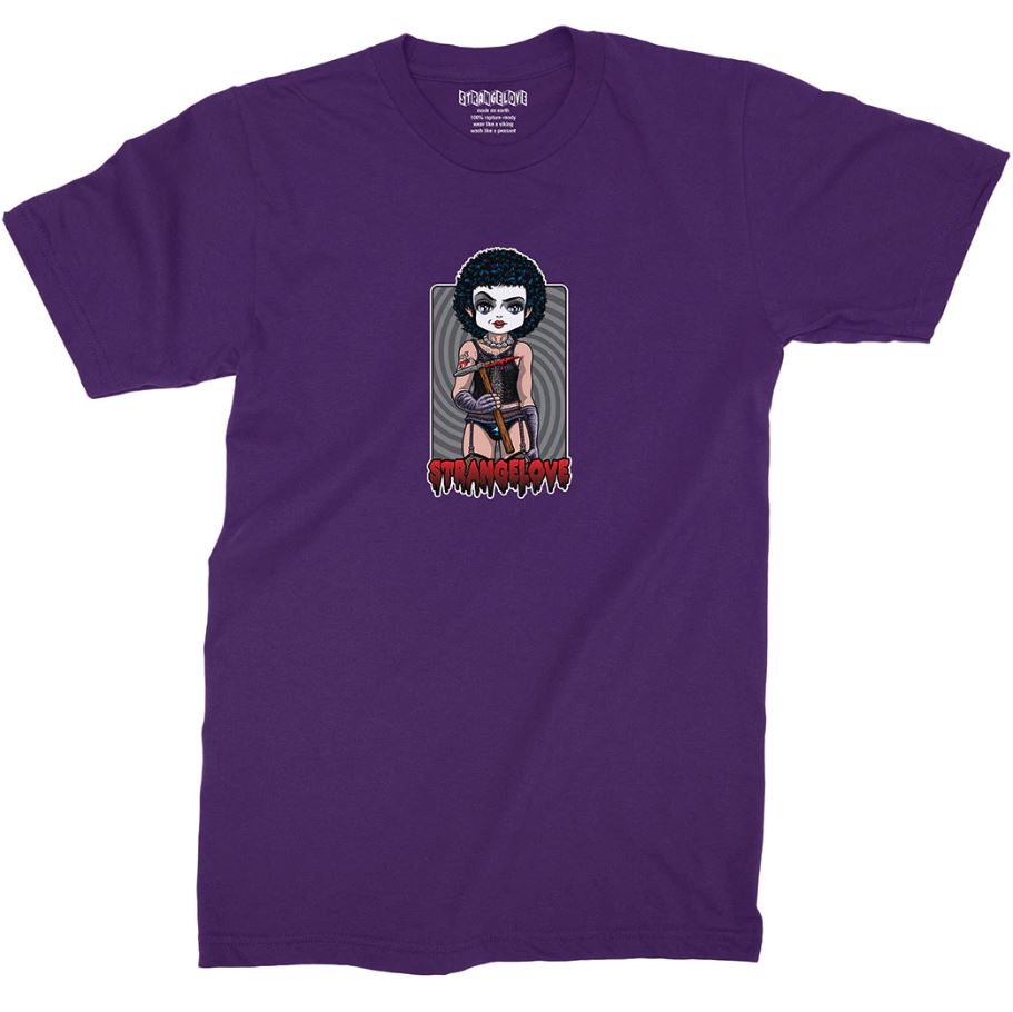 StrangeLove The Doctor T-Shirt Purple - Skatewarehouse.co.uk