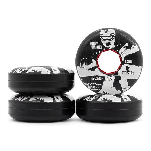 Red Eye Childhood Wiakiki Inline Skate Wheels - Black