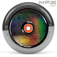 Madd Gear Mfx Corrupt Core 120Mm Wheels (2) - Black/Grey - Skatewarehouse.co.uk