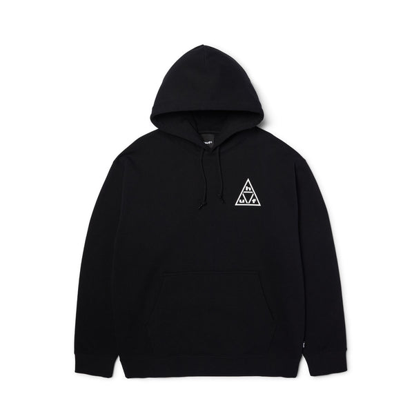 Triple Triangle Po Hoodie (Black / White)