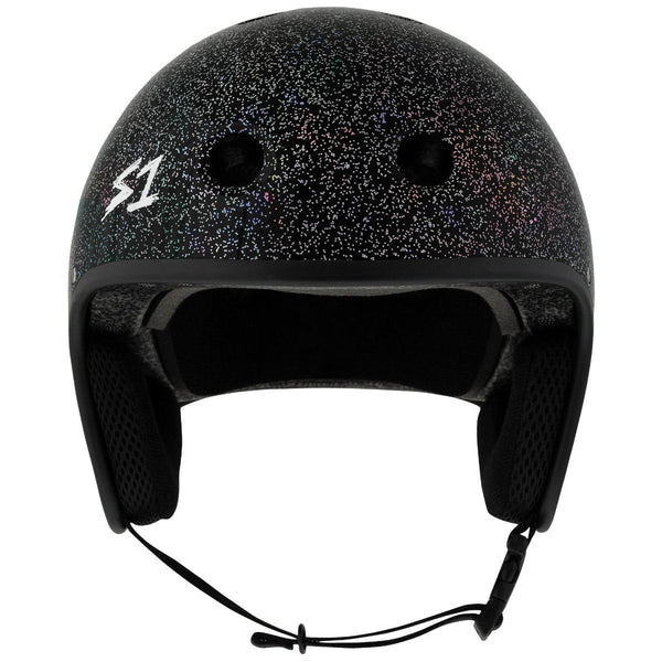 S1 RETRO Lifer E-Helmets - Black Glitter