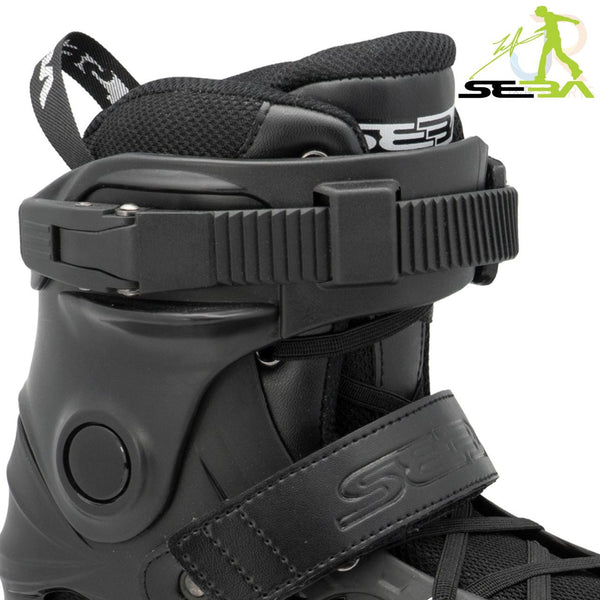 Seba E3 Junior Adjustable In-Line Skates - Black