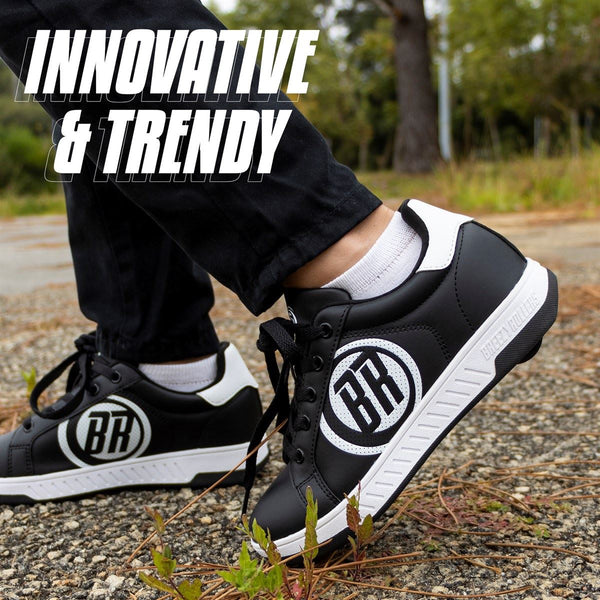 Breezy Rollers Classic White / Black - UK 6