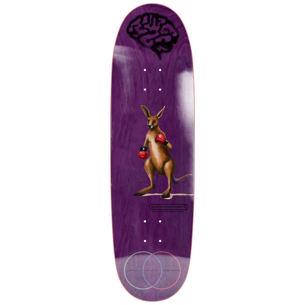 Jacuzzi Unlimited Jackson Pilz IQ EX7 Purple Skateboard Deck - 9.125" - Skatewarehouse.co.uk