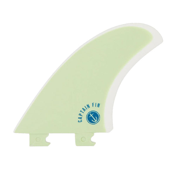 Captain Fin Co - CF Twin + Trailer - Medium - Mist Green (Snap-in / FCS II) - M