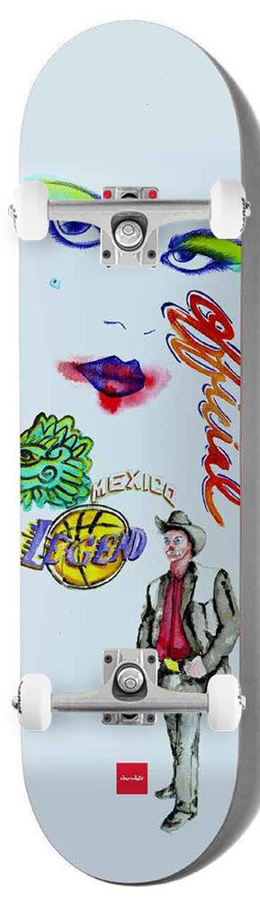 Chocolate Skateboard Art Official Stevie Perez x Venom Custom Complete Skateboard - 8.4