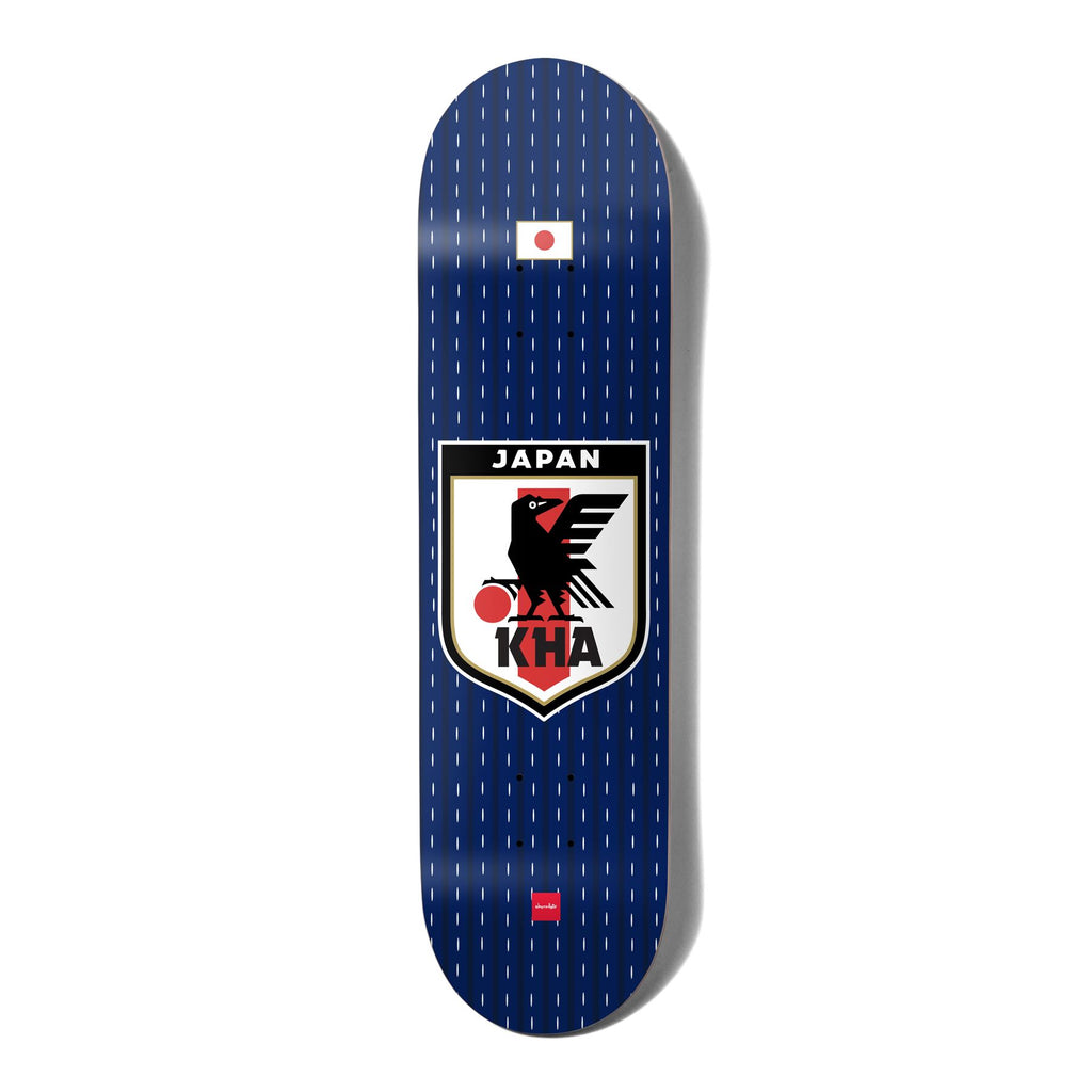Chocolate Skateboard Japan Soccer Kenny Anderson Skateboard Deck - 8.25" - Skatewarehouse.co.uk