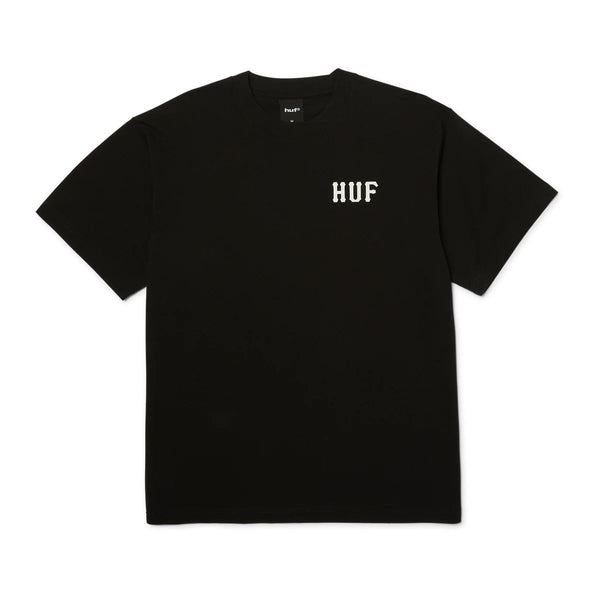 HUF Classic H SS Tee (Black / White)