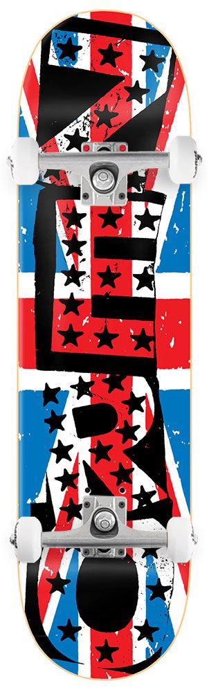 Zero Skateboards UK Punk x Venom Skateboards Custom Complete Skateboard - 8.25